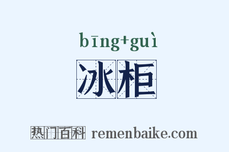 冰柜是什么意思的图片